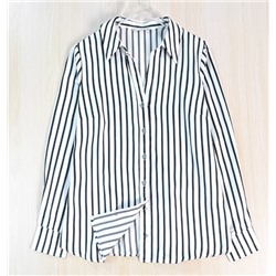 Женская полосатая рубашка