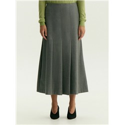 Юбка а-силуэта миди, S1042/nimbus