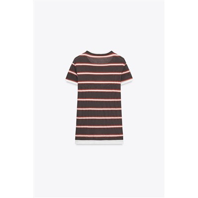 DOUBLE STRIPE T-SHIRT