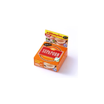Зубная паста SUPAPORN с гуавой, 25 гр/SUPAPORN Guava leaf herbal toothpaste(orange) 25 gr