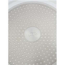 Кастрюля, 24 см, 4,1 л, с крышкой, с покрытием, алюминий, молочная, Palisander