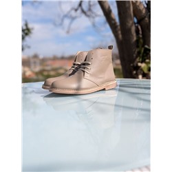 КОМБО испанские Ботинки - Дезерты от AB. ZAPATOS 2619 +итальянская сумка PELLE- PAOLO BAGS 397 (450) TAUPE АКЦИЯ