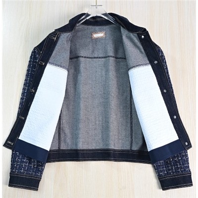 Хлопковый жакет с отворотами