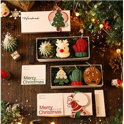 Свечи фигурные. В наборе 3 штуки