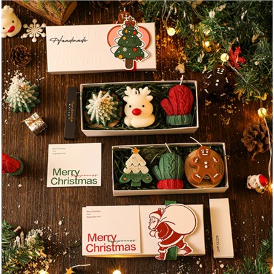 Свечи фигурные. В наборе 3 штуки