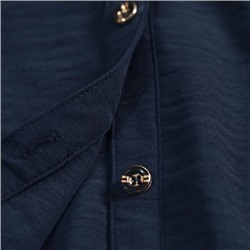 Летняя мягкая рубашка с V-образным вырезом