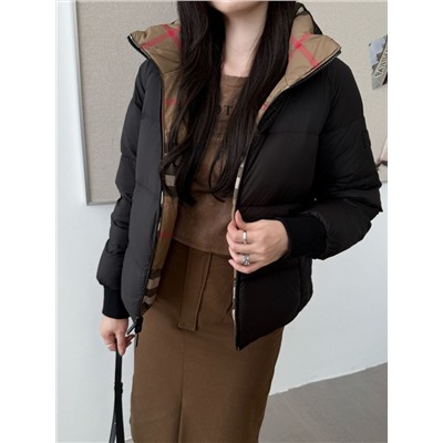 Двусторонний женский пуховик   Burberr*y