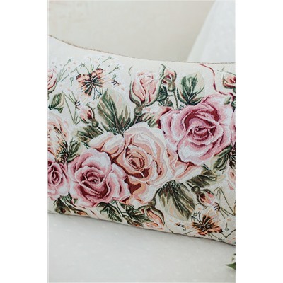 Наволочка 65х45 Роза бежевый