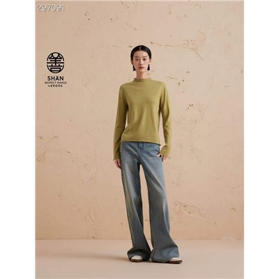 Тонкий женский джемпер из кашемира