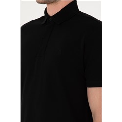 Erkek Siyah Basic Tişört