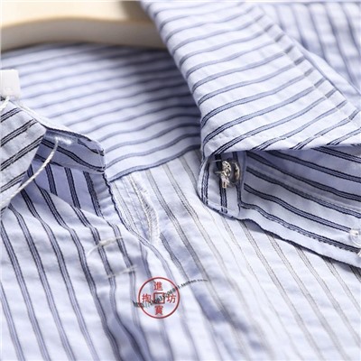 Женская рубашка с ассиметричной плашкой