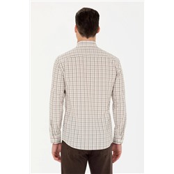 Erkek Ekoseli Kum Gömlek