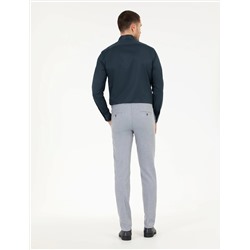 Koyu Mavi Ex. Slim Fit Kumaş Pantolon
