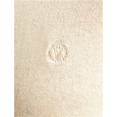 Джемпер-поло из хлопка с нейлоном