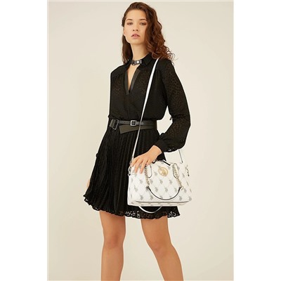 U.S. Polo Assn. Kadın Beyaz Omuz Çantası Us8701 US8701