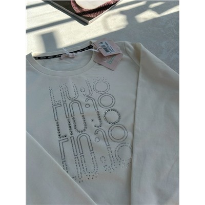 Женская толстовка со стразами