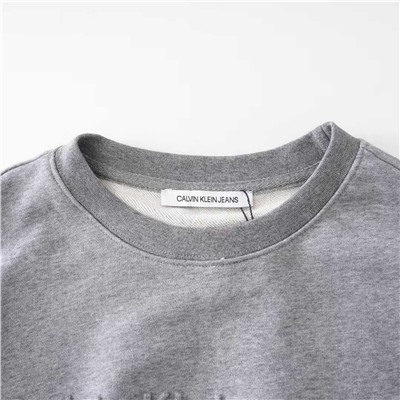 Мужской свитшот с объемной надписью тиснением CALVIN KLEI*N  Jeans  ОРИГИНАЛ!