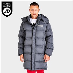 MEN'S HOODRICH OG STACK LOGO LONGLINE PUFFER JACKET