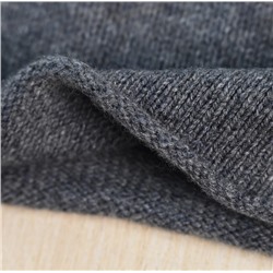 Теплая вязаная шапка-купол CO*S