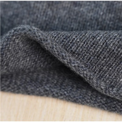 Теплая вязаная шапка-купол CO*S