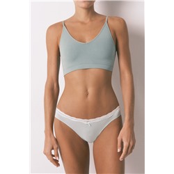 Pack 7 bragas clásicas algodón encaje y lazo