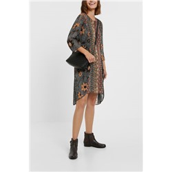 Vestido cenefas boho