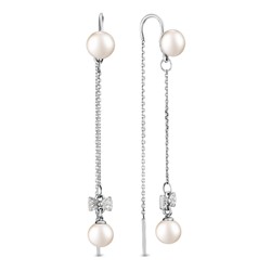 Серьги серебро 52546S1