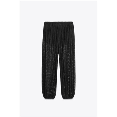 LACE BALLOON TROUSERS