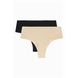 Pack 2 bragas hipster sin costuras