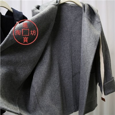 Женское шерстяное пальто  МО*КО