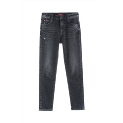 Vaquero skinny fit push-up Negro