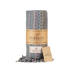 YURTLUS, %100 Pamuk Peştemal, Plaj Havlusu, Banyo Havlusu, 95x180 Cm , Yumuşak, Hızlı Kurur, Premium Kalite