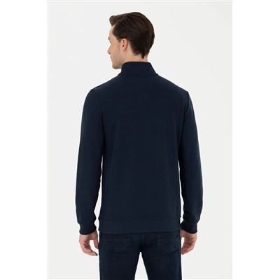 Erkek Lacivert Sweatshirt