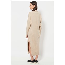 Vestido polo - Beige