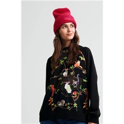 Sudadera bordados tul