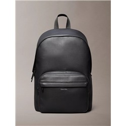 Pebbled Round Backpack