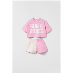 CONJUNTO CAMISETA Y BERMUDA