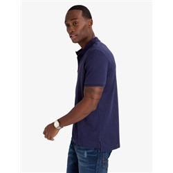 SOLID INTERLOCK POLO SHIRT