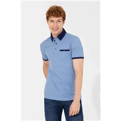 Erkek Koyu Mavi Polo Yaka Tişört