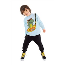 Denokids Dino Erkek Çocuk T-shirt Eşofman Altı Takım CFF-23K1-009