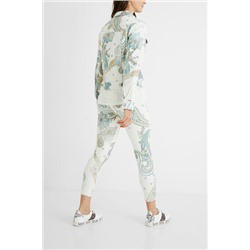 Chaqueta vaquera slim paisley
