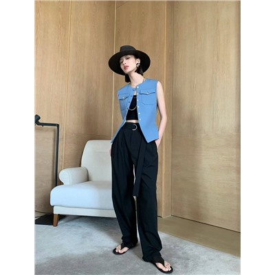 Женские шлепки через палец на плоской подошве  ЗЕ РО*У