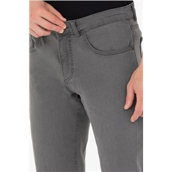 Erkek Gri Jean Pantolon