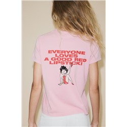 WASHED-EFFECT BETTY BOOP® T-SHIRT