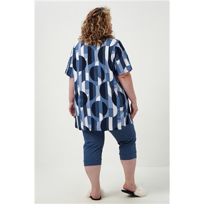 Комплект женский с бриджами 83607