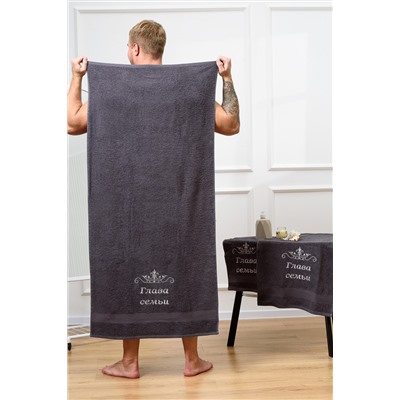 14419/4 Глава семьи полотенце махровое плотность 400 гр