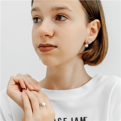 Серьги серебро 52513S1