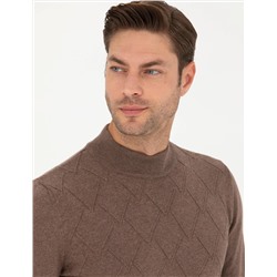 Camel Melanj Slim Fit Kazak