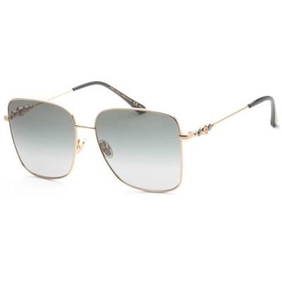Jimmy Choo  Hester Women's Black Square Sunglasses