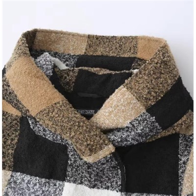 Тонкое шерстяное пальто